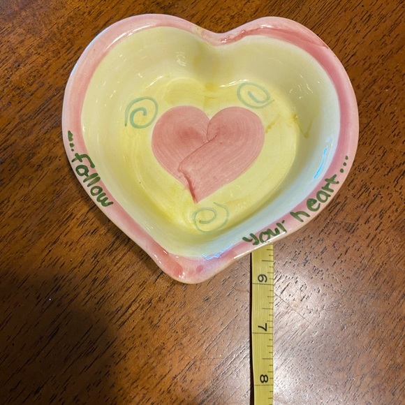 Bath and Bodyworks heart shaped dish. ‎ Vintage - Picture 3 of 14